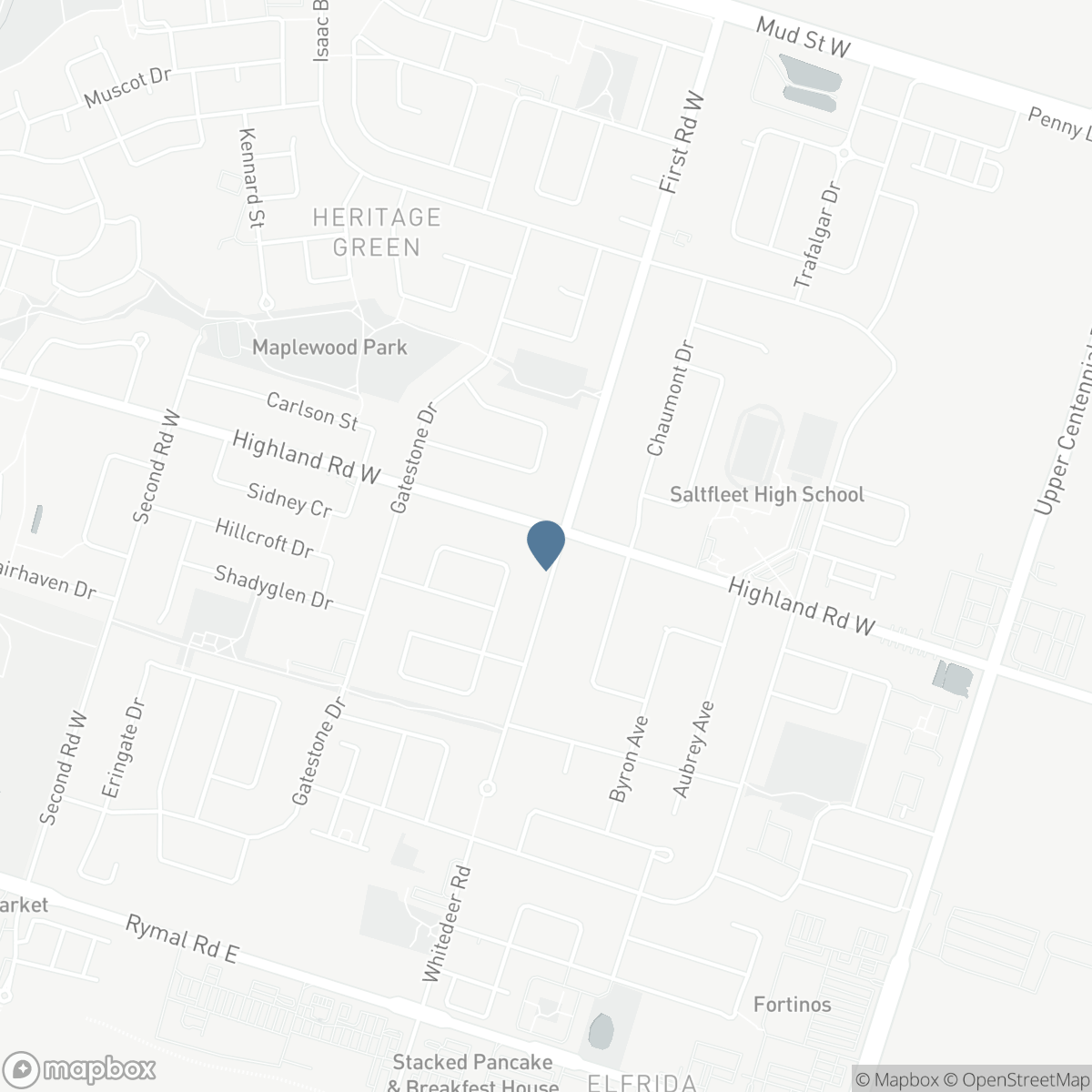121 FIRST Road W, Hamilton, Ontario L8J 2S6